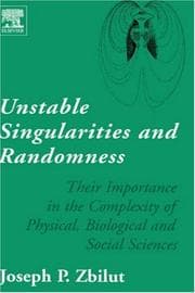 Tapa de Unstable Singularities and Randomness