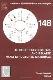 Tapa de Mesoporous Crystals and Related Nano-Structured Materials, Volume 148