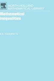 Tapa de Mathematical inequalities