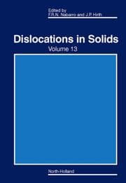 Tapa de Dislocations in solids