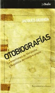 Tapa de Otobiografías