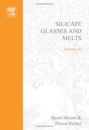 Tapa de Silicate glasses and melts