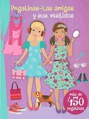 Tapa de Pegatinas-Las amigas y sus vestidos