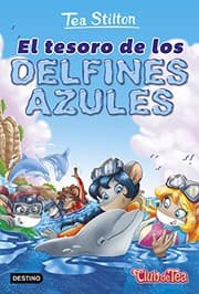 Tapa de El tesoro de los delfines azules