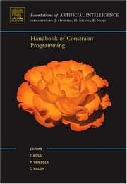 Tapa de Handbook of constraint programming