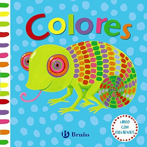 Tapa de Libro con relieves. Colores