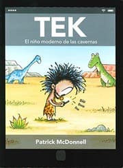 Tapa de Tek. El niño moderno de las cavernas