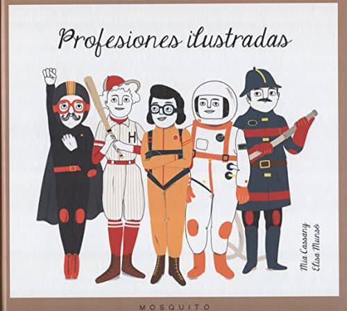 Tapa de Profesiones ilustradas