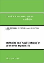 Tapa de Methods and applications of economic dynamics
