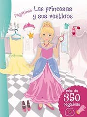 Tapa de Pegatinas - Las princesas y sus vestisos
