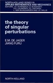 Tapa de The theory of singular perturbations