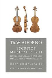 Tapa de Escritos musicales I-III