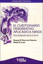 Tapa de CUESTIONARIO DESIDERATIVO APLICADO A LOS NI?S, EL