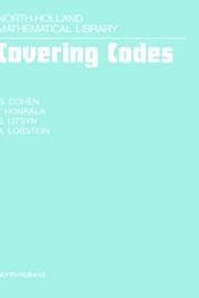 Tapa de Covering codes