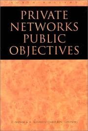 Tapa de Private networks public objectives