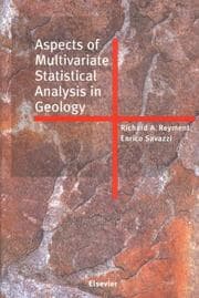 Tapa de Aspects of multivariate statistical analysis in geology