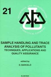 Tapa de Sample handling and trace analysis of pollutants