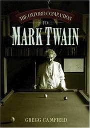 Tapa de The Oxford companion to Mark Twain