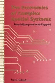 Tapa de The economics of complex spatial systems