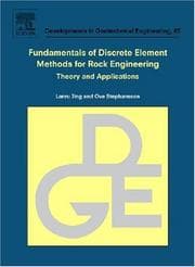 Tapa de Fundamentals of discrete element methods for rock engineering