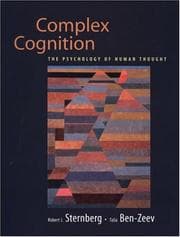 Tapa de Complex cognition