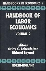 Tapa de Handbook of labor economics