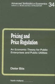 Tapa de Pricing and Price Regulation (Advanced Textbooks in Economics)