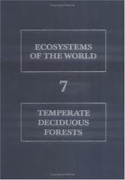 Tapa de Temperate deciduous forests
