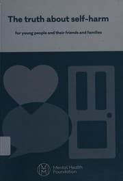 Tapa de The truth about self-harm