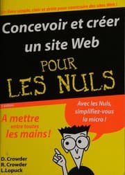 Tapa de Concevoir et créer un site Web pour les nuls