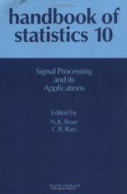 Tapa de Handbook of Statistics 10