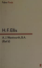 Tapa de A. J. Wentworth, B. A. (Ret'D. )