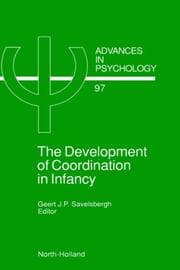 Tapa de The Development of coordination in infancy