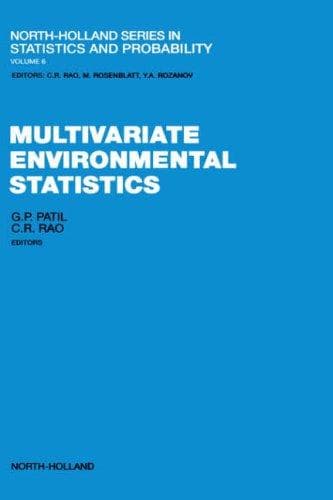 Tapa de Multivariate environmental statistics