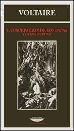 Tapa de USURPACION DE LOS PAPAS Y OTROS ENSAYOS, LA