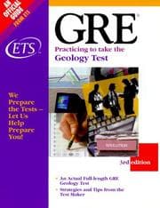Tapa de GRE practicing to take the geology test