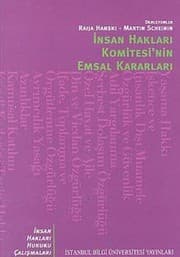 Tapa de Insan Haklari Komitesinin Emsal Kararlari