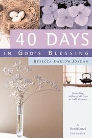 Tapa de 40 days in God's blessing