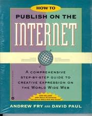 Tapa de How to publish on the Internet