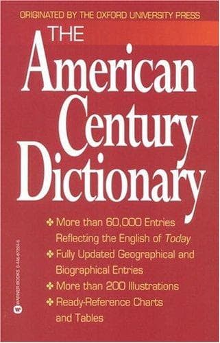 Tapa de The American century dictionary