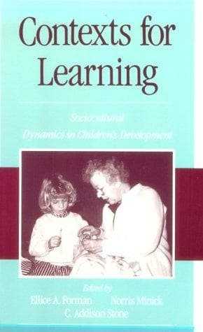 Tapa de Contexts for learning