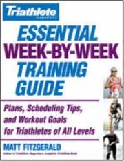 Tapa de Triathlete magazine's essential week-by-week training guide