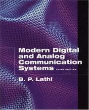 Tapa de Modern digital and analogue communication systems