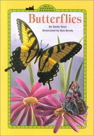 Tapa de Butterflies GB (All Aboard Reading)