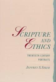 Tapa de Scripture and Ethics