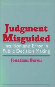 Tapa de Judgment misguided