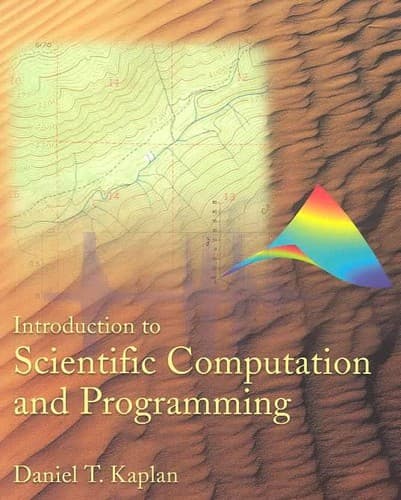 Tapa de An introduction to scientific computation and programming