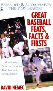 Tapa de Great Baseball Feats, Facts, and Firsts 2000