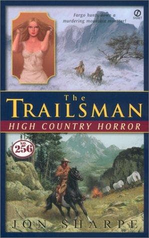 Tapa de High country horror