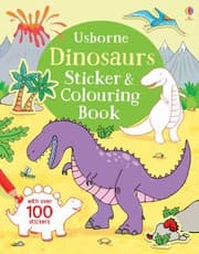 Tapa de Dinosaurs Sticker and Colouring Book